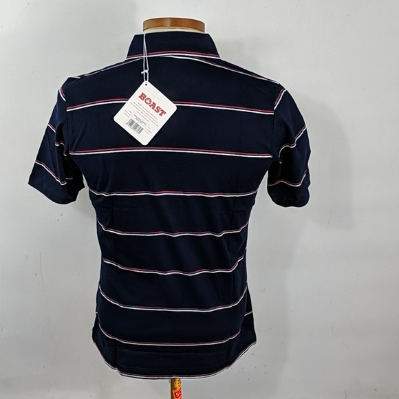 NWT Boast Jersey Striped Shirt Size Small - Picture 6 of 8